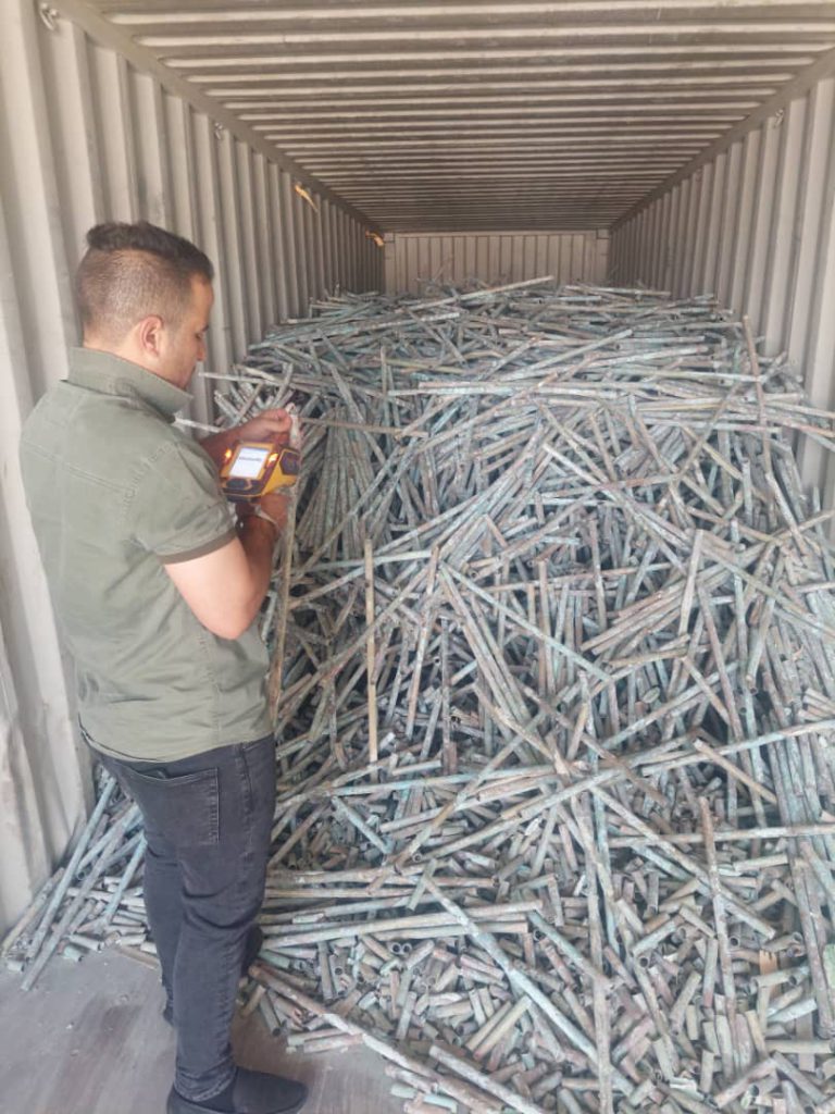 آنالیز ضایعات استیل