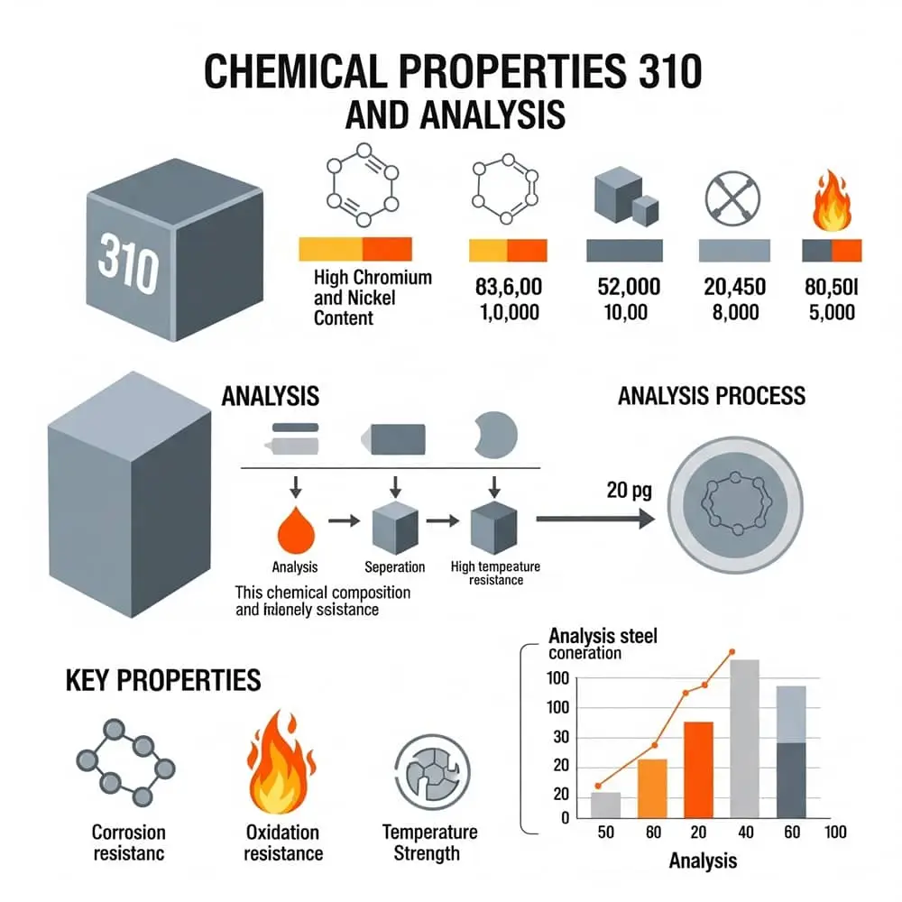 آنالیز استیل 310