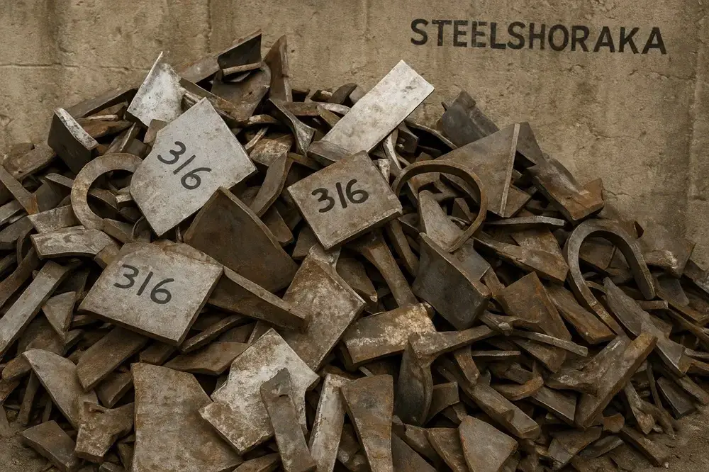 ضایعات استیل 316